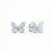 Kolczyki Motylek Świecący w Ciemności