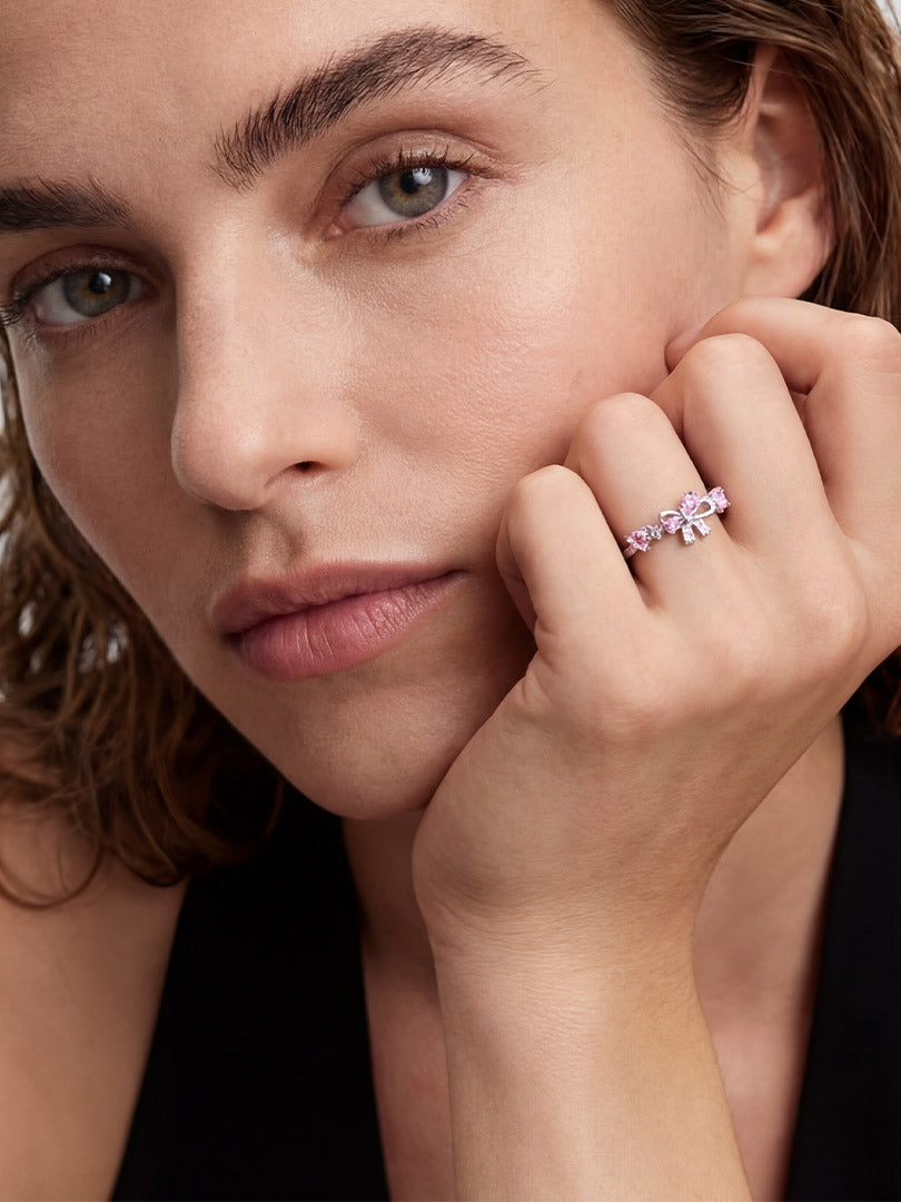 Pierścionek Kokardka