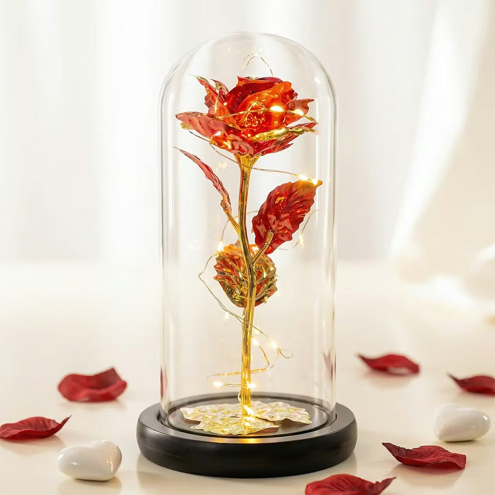 Wieczna Róża w Szklanej Kopule