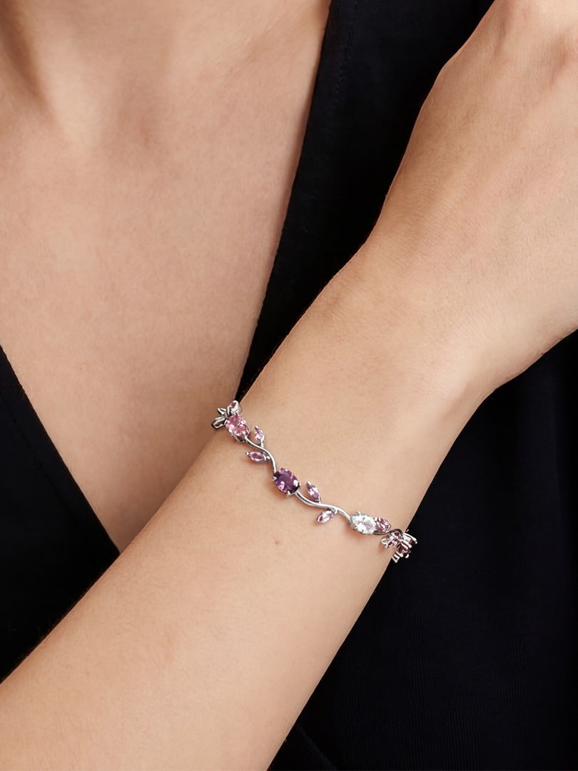 Bransoletka Kwiatowa Gałązka