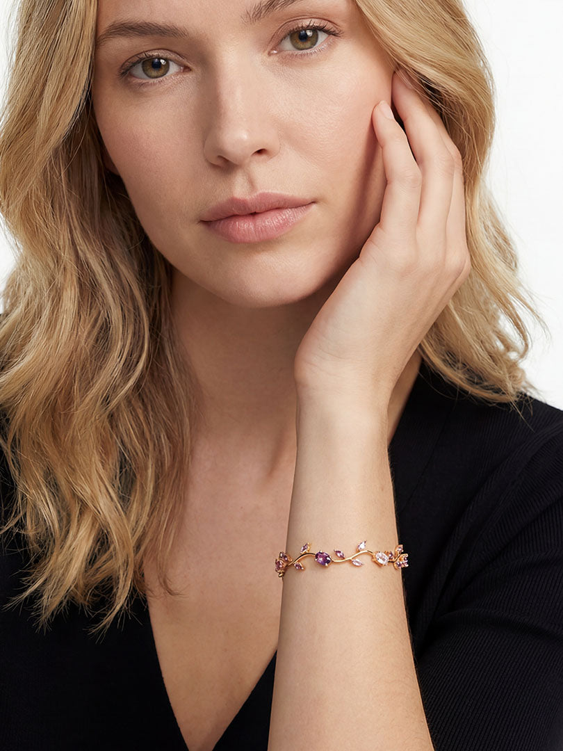 Bransoletka Kwiatowa Gałązka